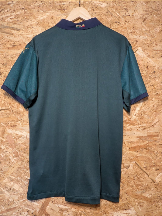 Authentic Italy 2020 Puma Third Short Sleeve Sample Kitroom Issued Football Shirt (Image 2)