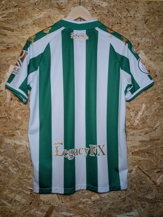 Authentic Real Betis 2020 Hummel Home Short Sleeve Copa Special Football Shirt (Image 2)