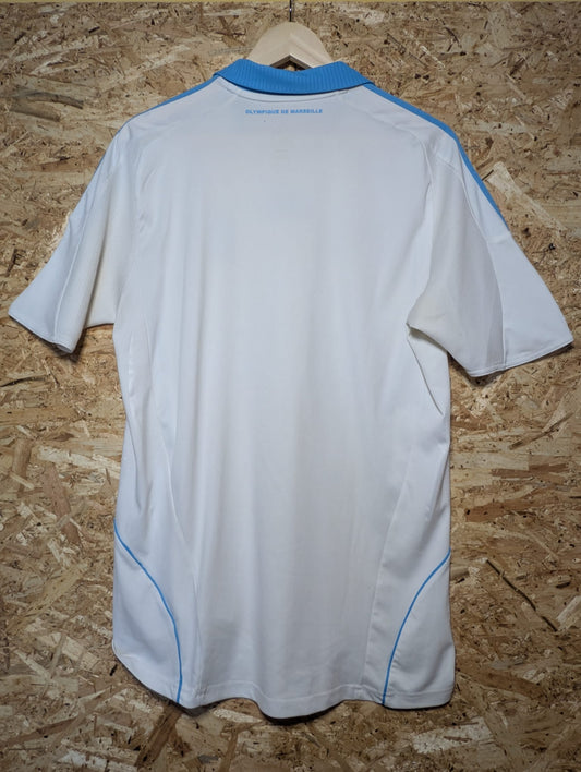 Authentic Marseille 2009 Adidas Home Short Sleeve Football Shirt (Image 2)