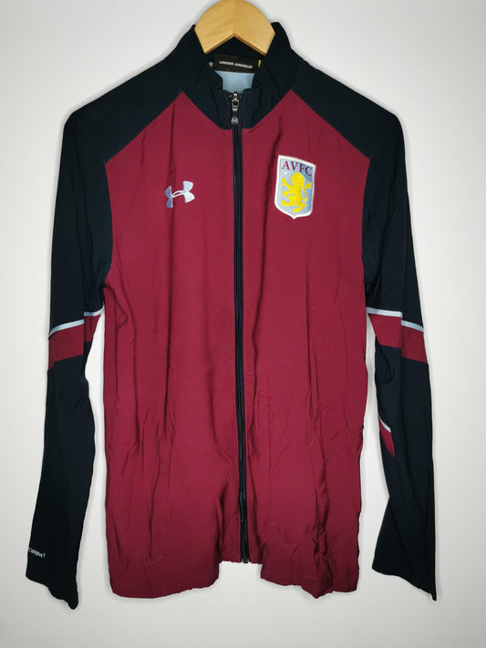 2016 Aston Villa Track Top, X Large Boys - footballshirts.ie