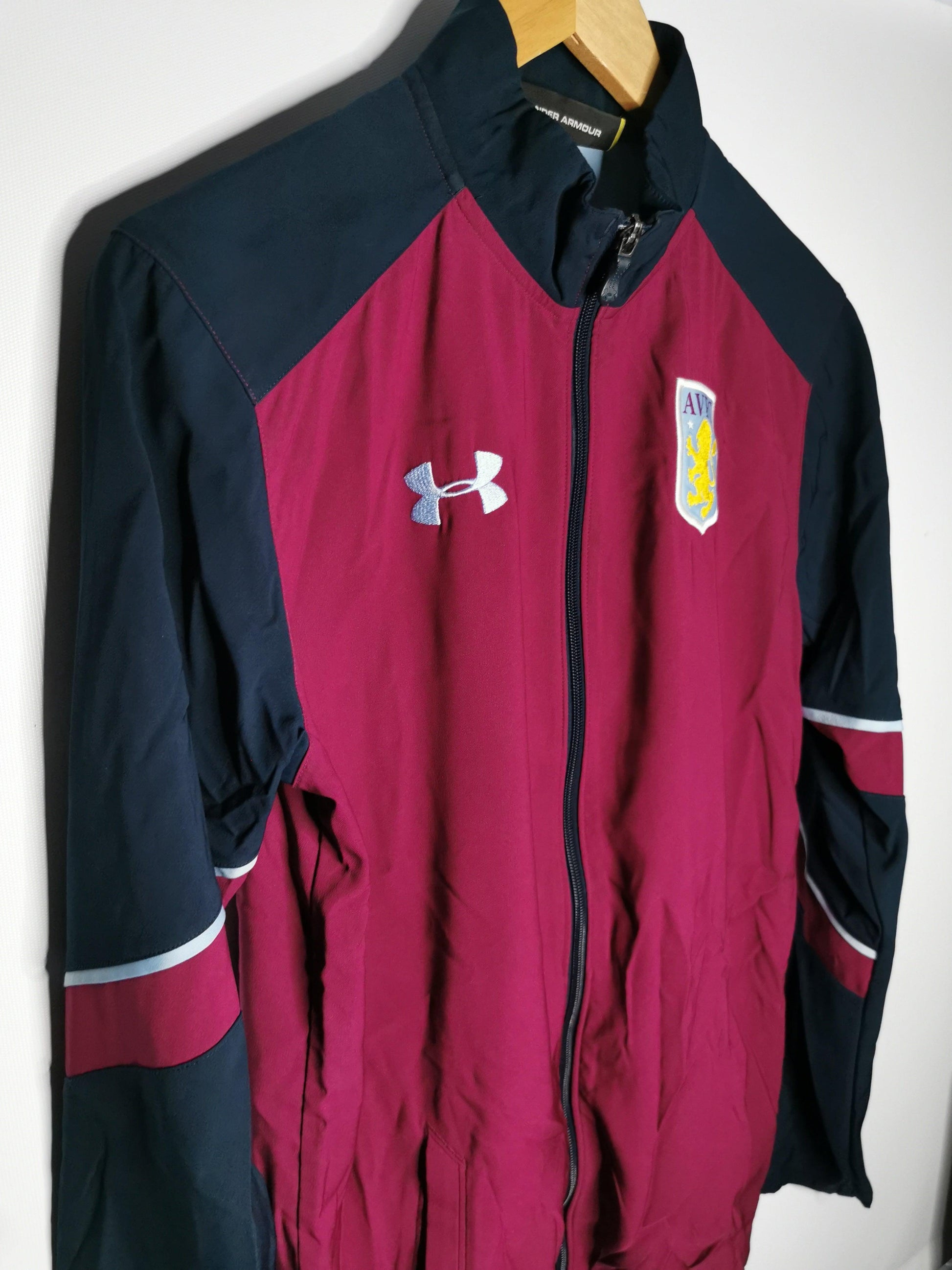 2016 Aston Villa Track Top, X Large Boys - footballshirts.ie