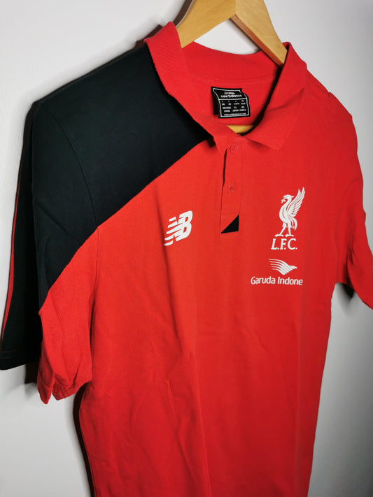Authentic Liverpool 2015 New Balance Short Sleeve Football Training Top (Image 2)