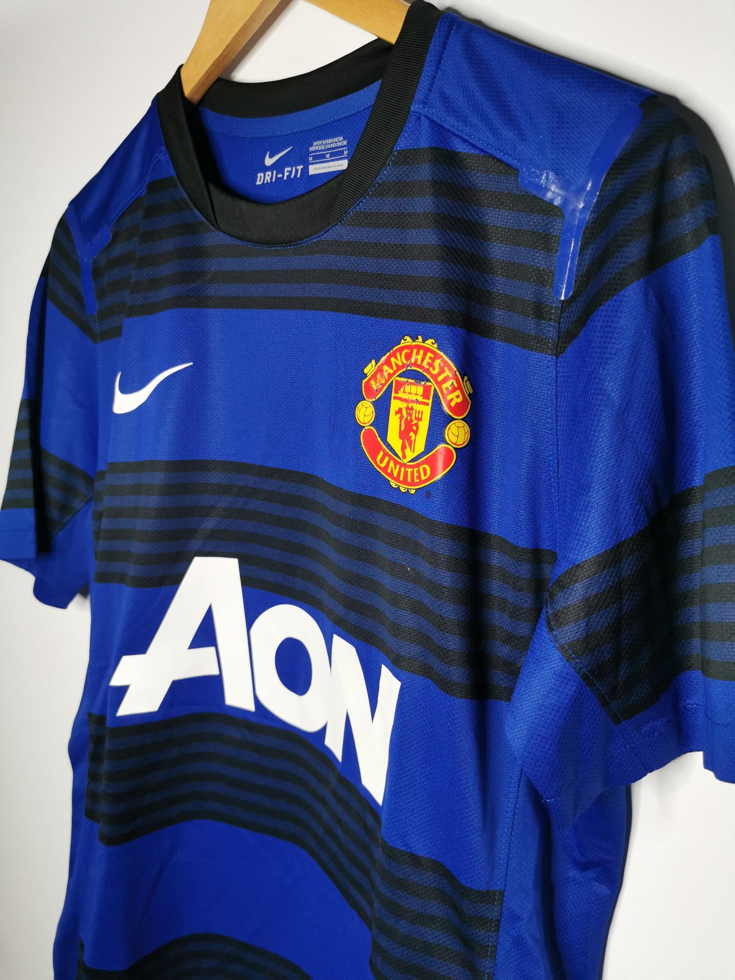 2011 Man United Away Kitroom Issue #18, Medium - footballshirts.ie