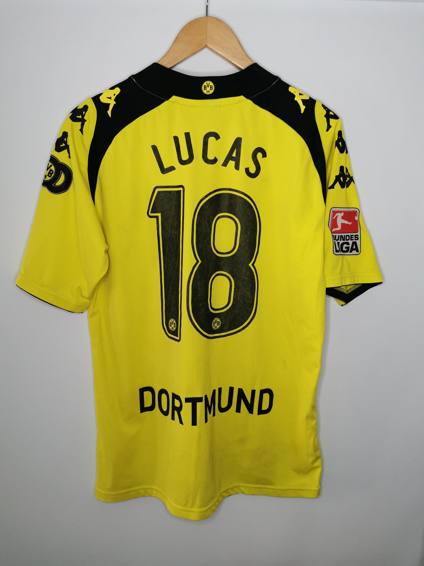 2009 Dortmund Home Match Issued 'Lucas 18', Large