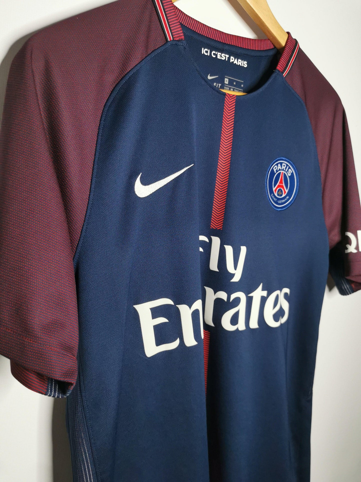 2017 PSG Home Mbappe 29, Medium - footballshirts.ie