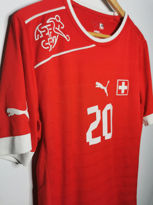 Authentic 2012 Switzerland Home #20 (Image 2)