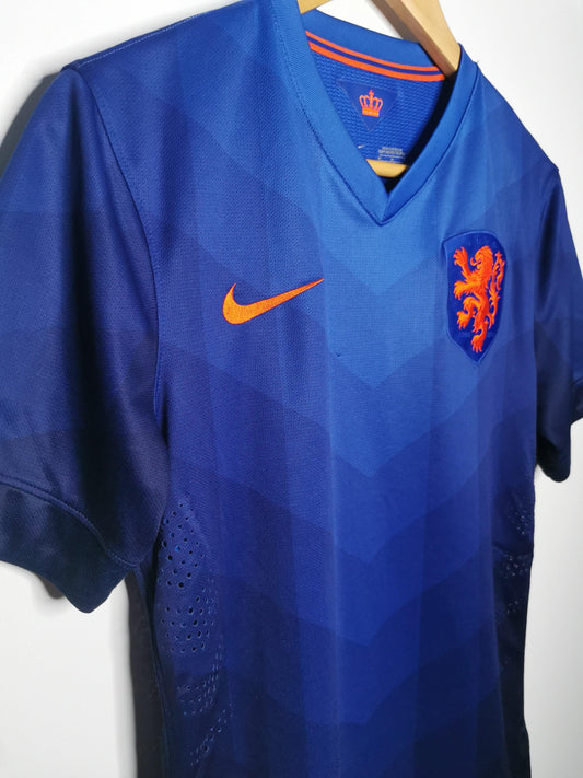 Authentic 2014 Netherlands Away Player Spec (Image 2)