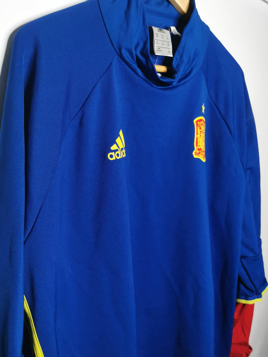 Authentic Spain 2016 Adidas Long Sleeve Football Training Top (Image 2)