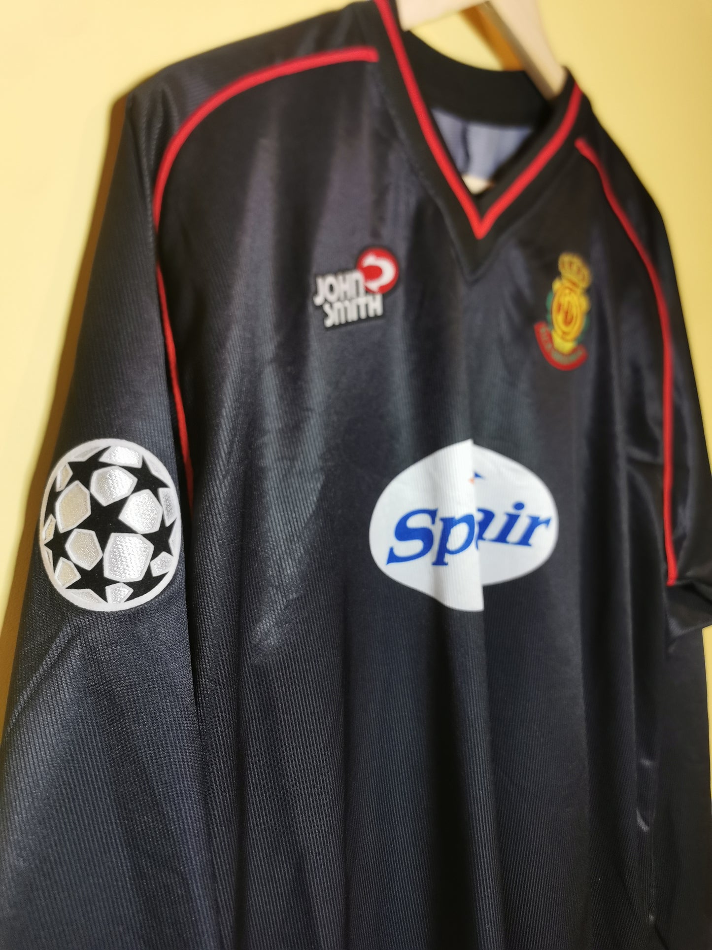 2001 Real Mallorca Away Long Sleeve Julien Robles UCL matchworn vs Arsenal