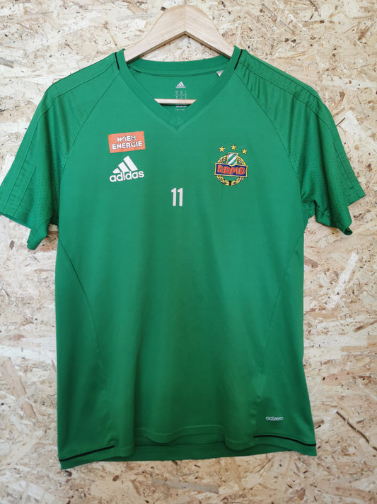 2017 Rapid Vienna Player Issued Training Tee #11, Medium