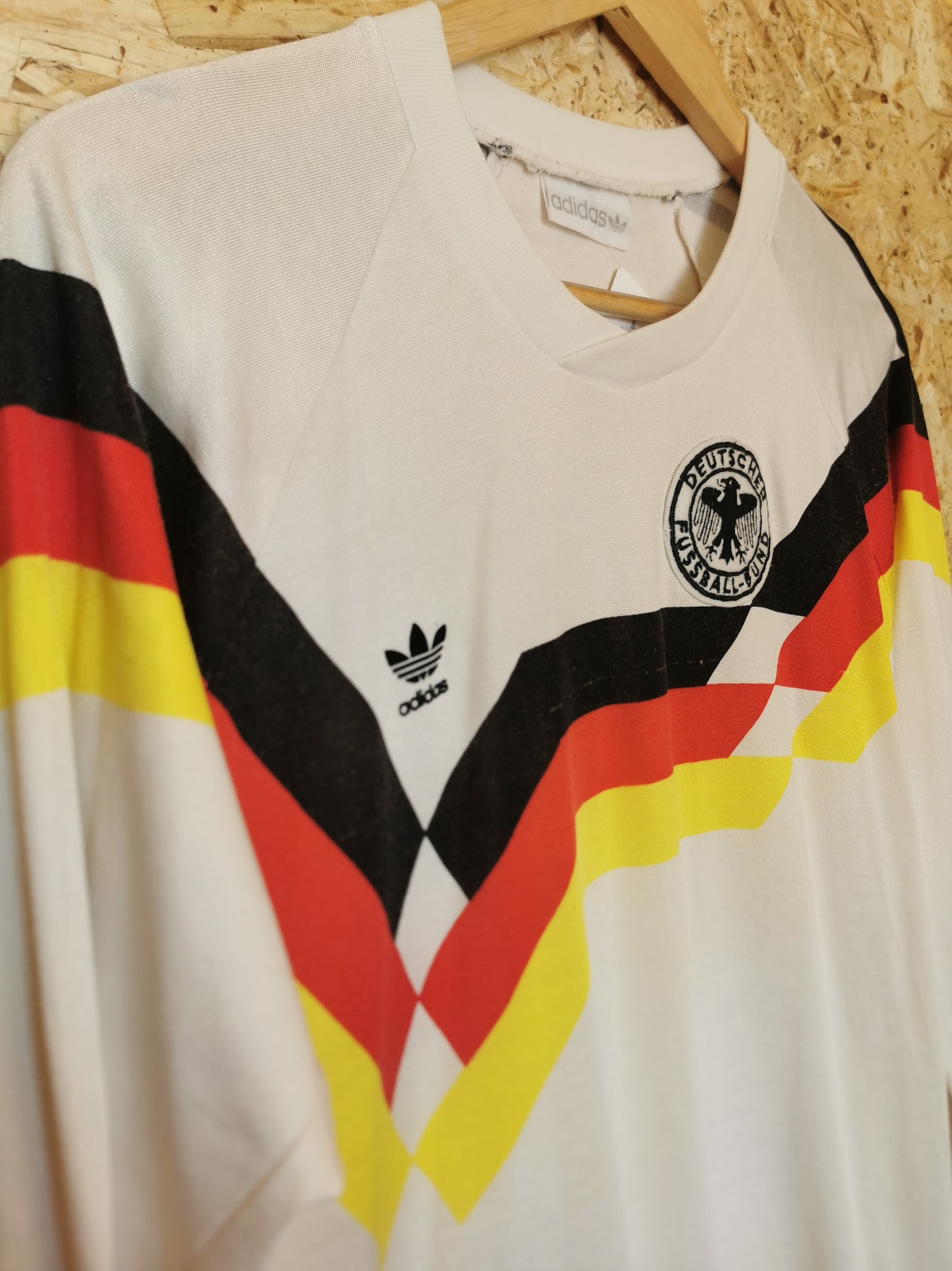 1990 Germany Home Long Sleeve South American Version, Medium