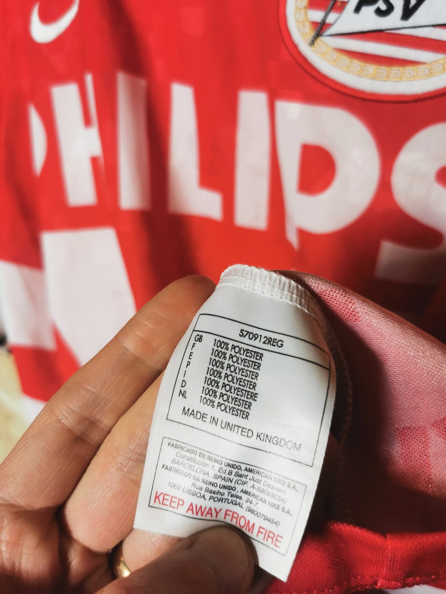 1996 PSV Home #8, Large