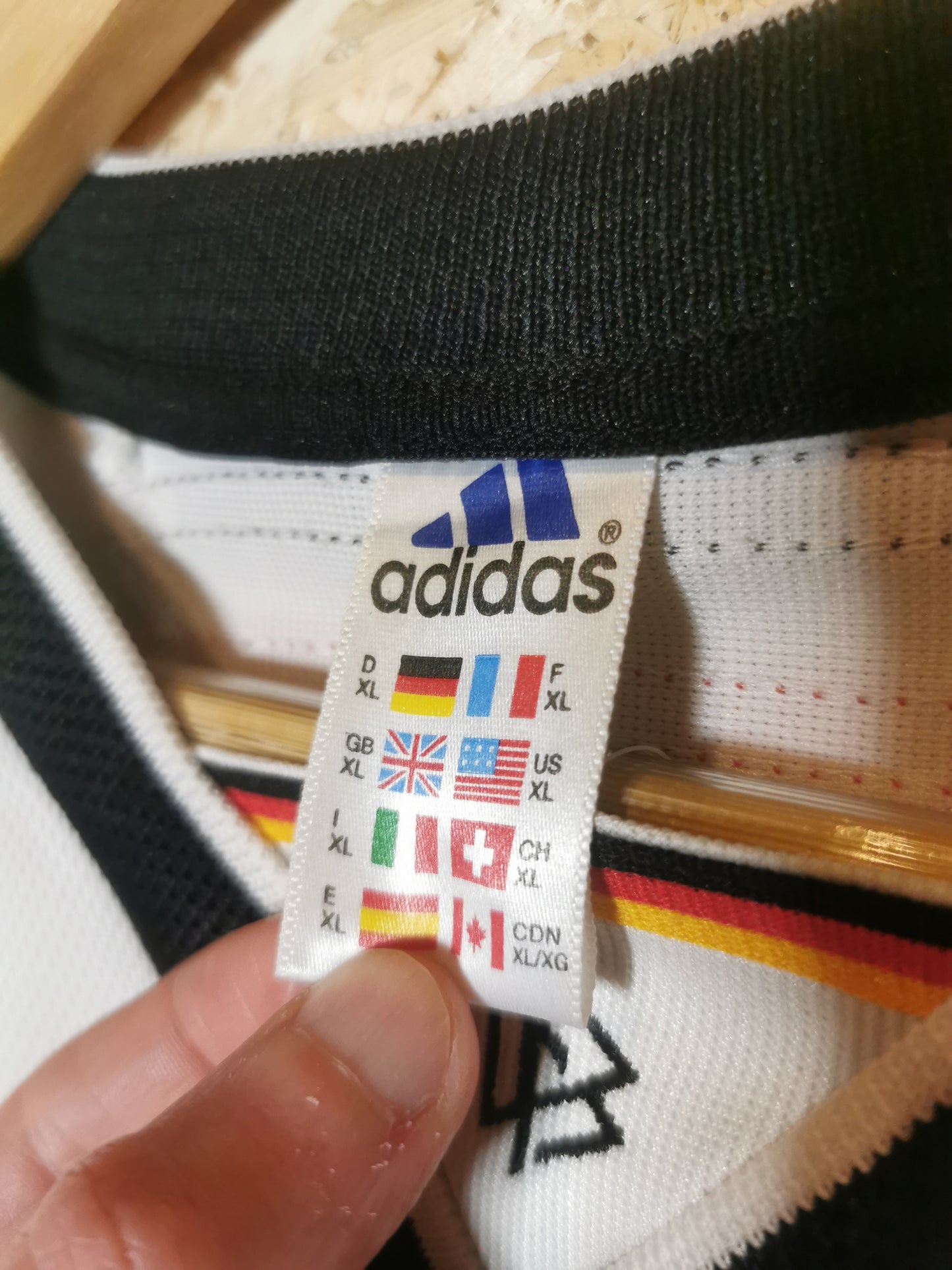 1996 Germany Player Issue Long Sleeve Training Tee, X Large