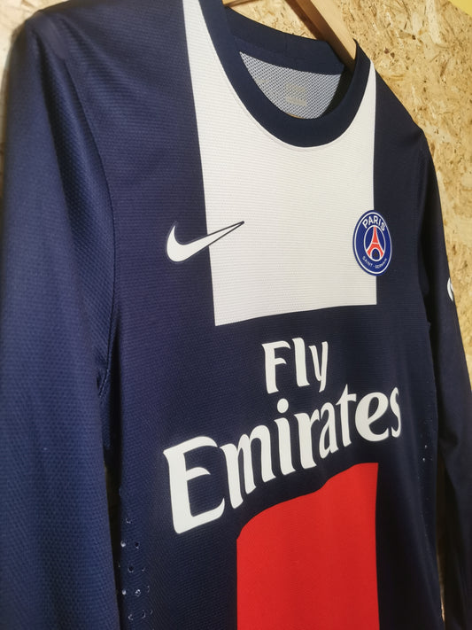 Authentic PSG 2013 Nike Home Long Sleeve Kitroom Issued Football Shirt (Image 2)
