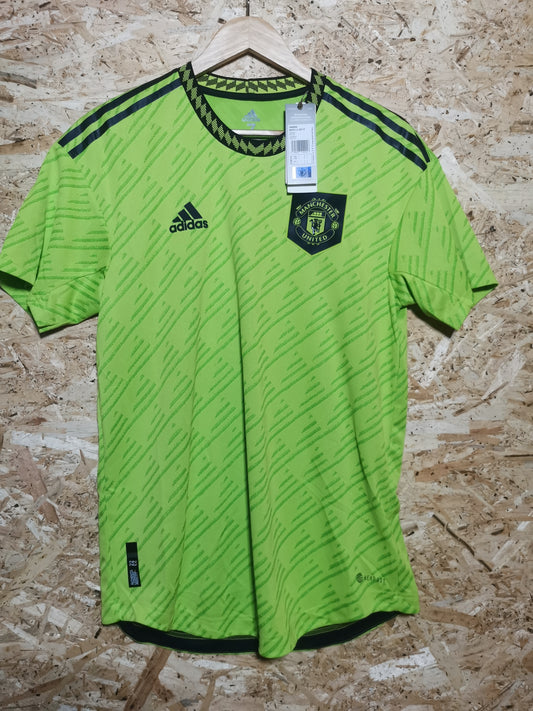 2022 Man United Third Kitroom Issue Sponsorless 'Garnacho 49', Size 7