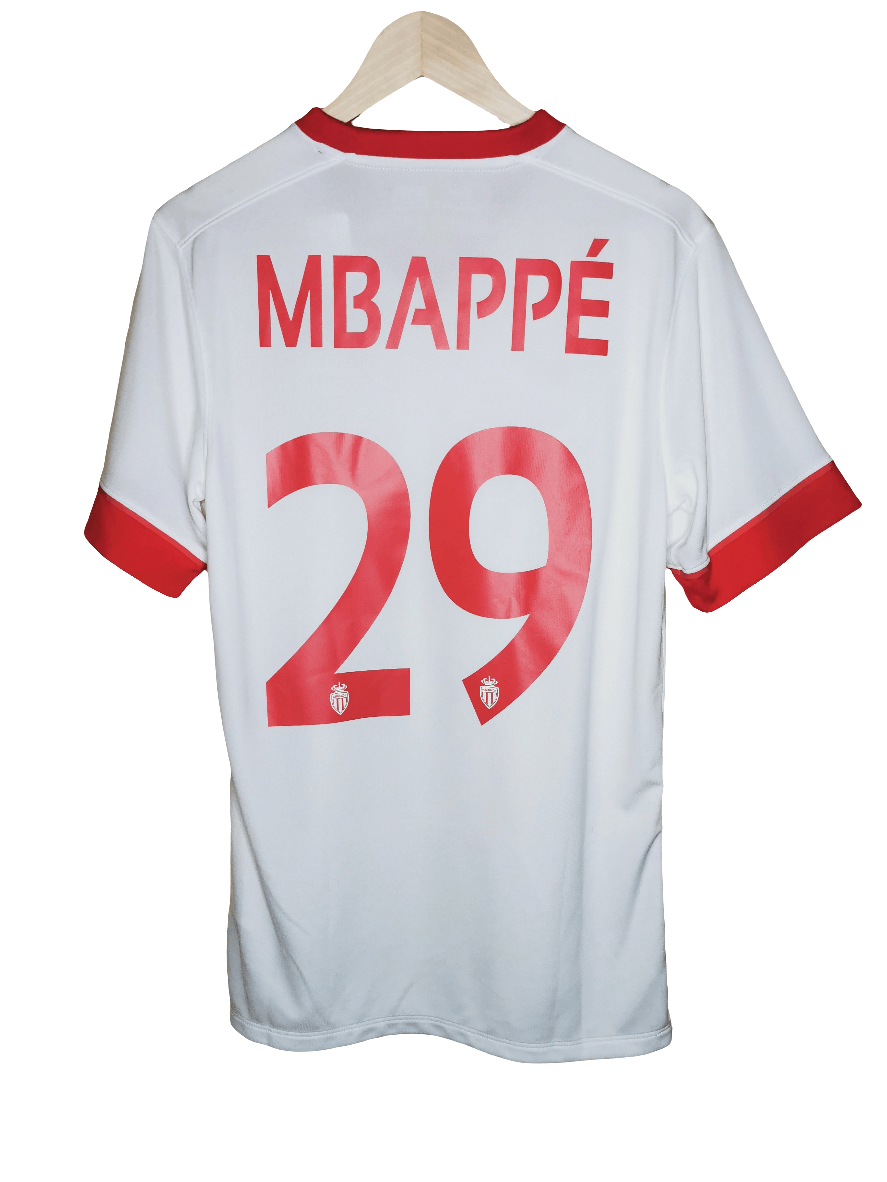 2015 Monaco Third 'Mbappe 29' European Print, Small - footballshirts.ie