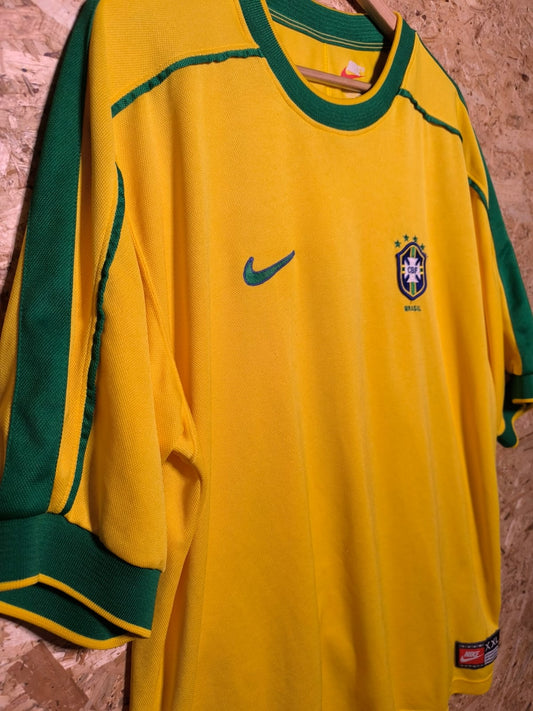 Authentic 1998 Brazil Home (Image 2)