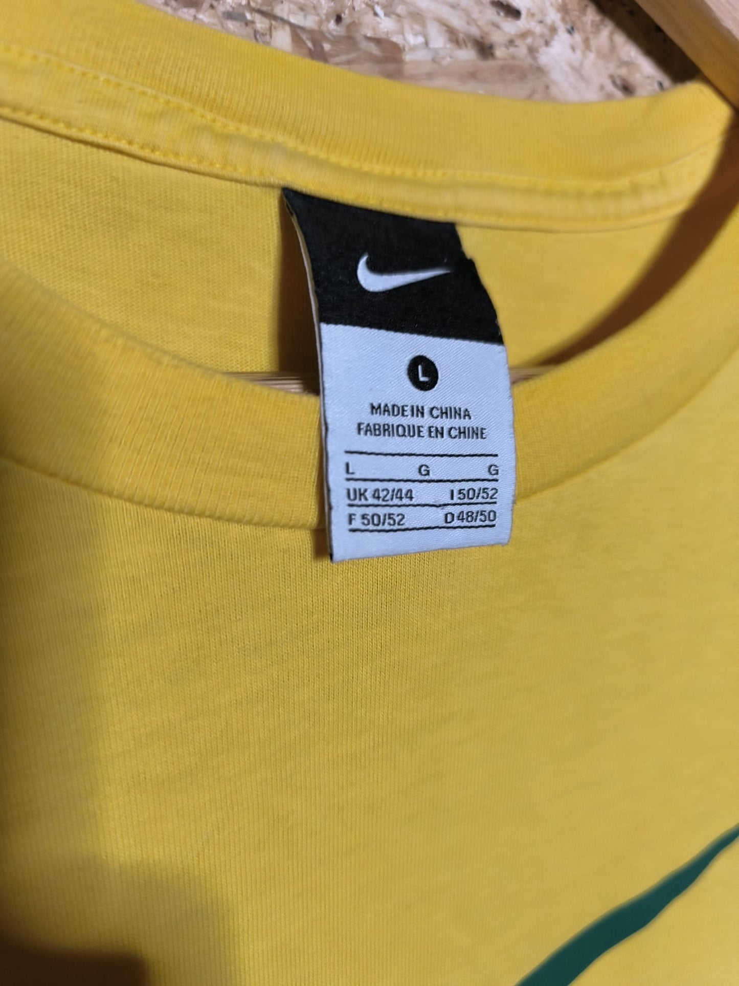 1998 Brazil Tee Nike Airport Ad, Large