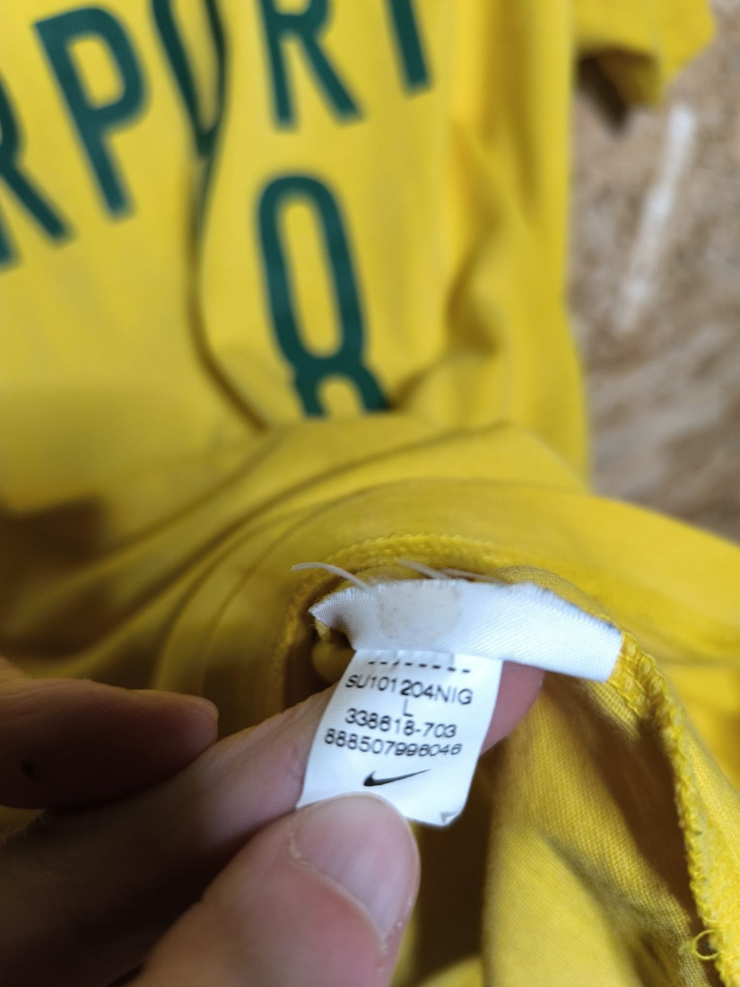 1998 Brazil Tee Nike Airport Ad, Large