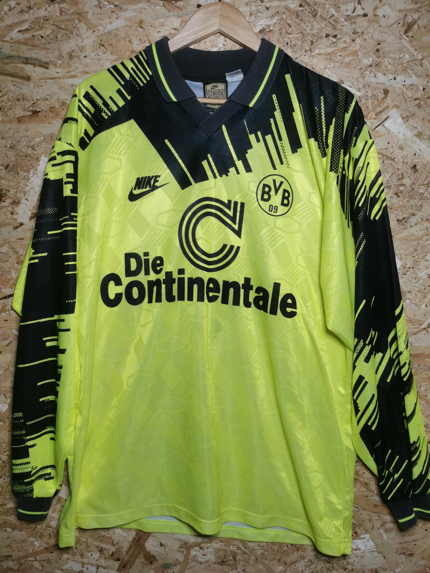 1993 Dortmund Home Long Sleeve, X Large