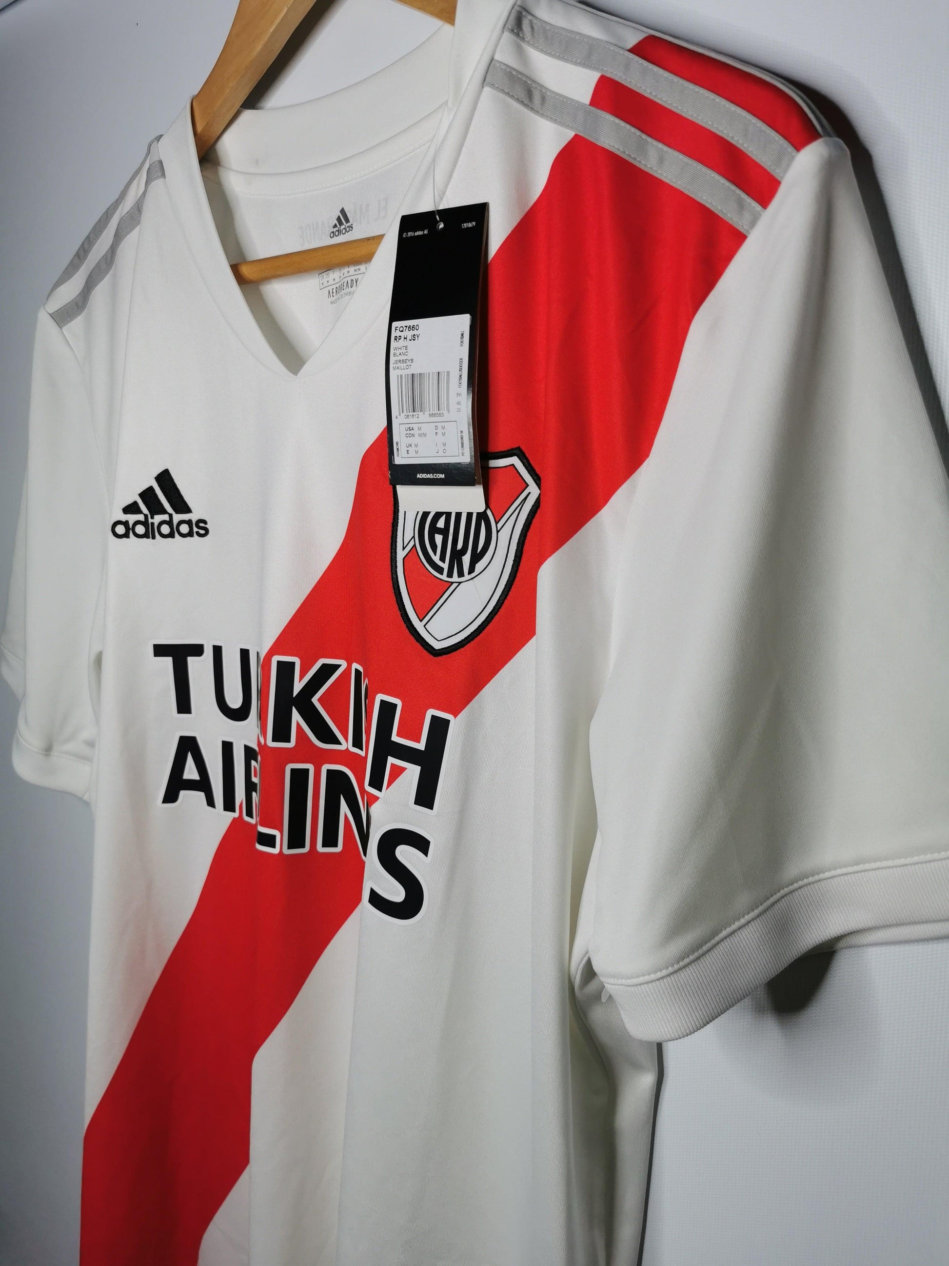 2020 River Plate Home, Medium, BNWT - footballshirts.ie