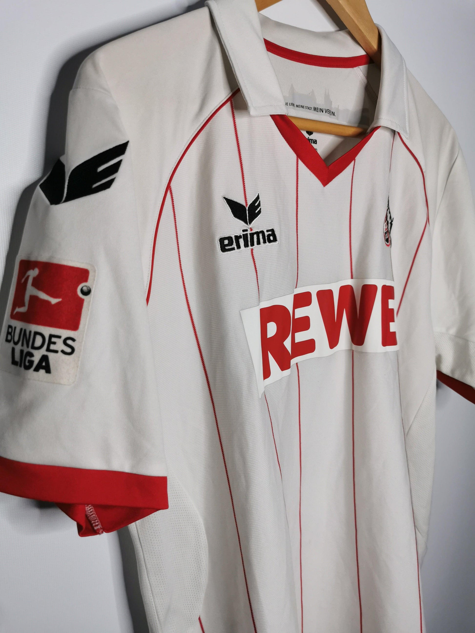 2012 Cologne Home Matchworn and Signed 'Chihi 7', X Large - footballshirts.ie