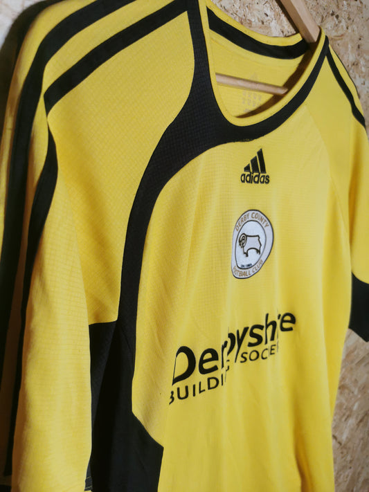 Authentic Derby County 2007 Adidas Third Short Sleeve Football Shirt (Image 2)