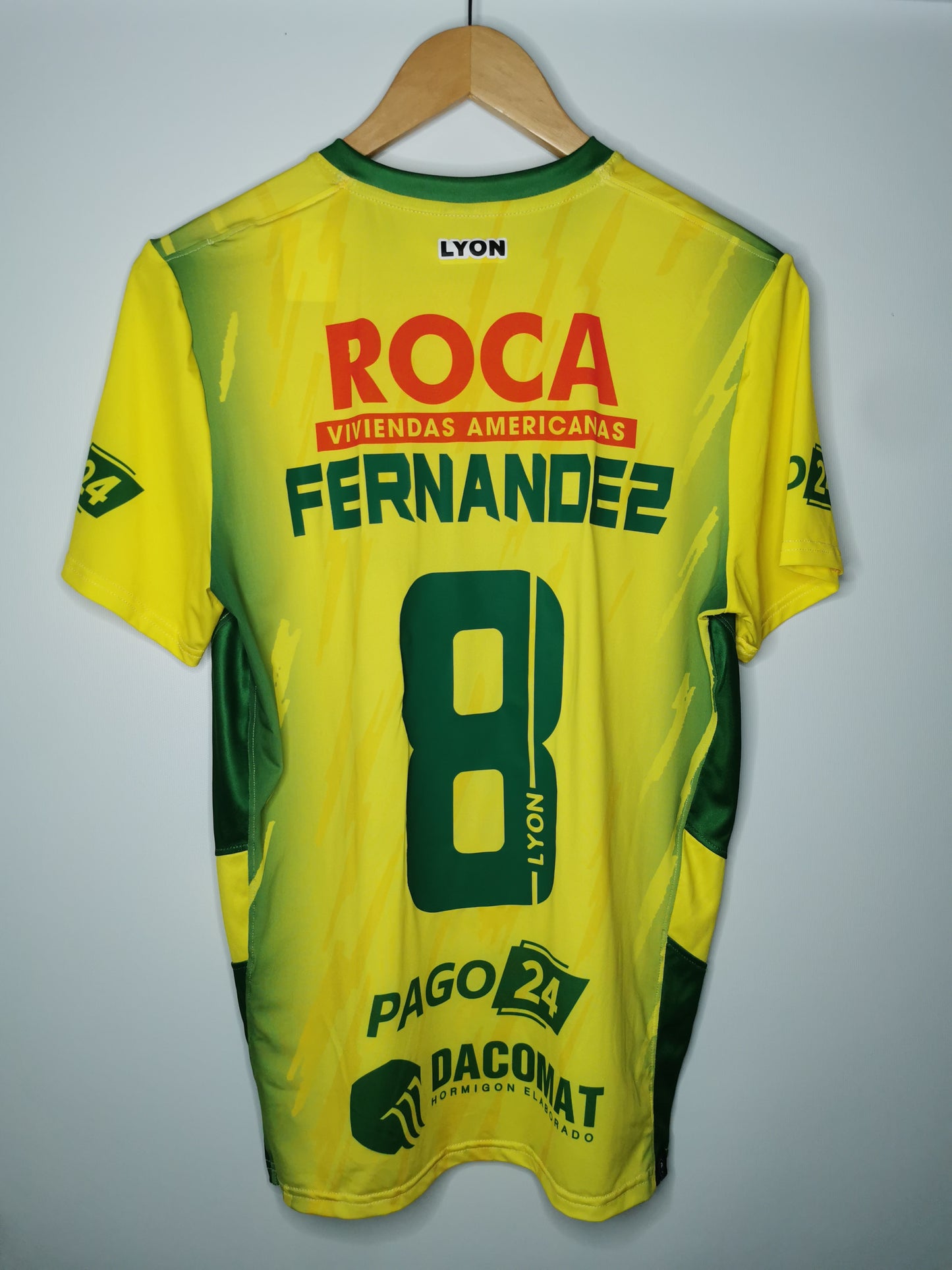 2021 Defensa y Justicia Home 'E. Fernandez 8', X Small (fits big Small)