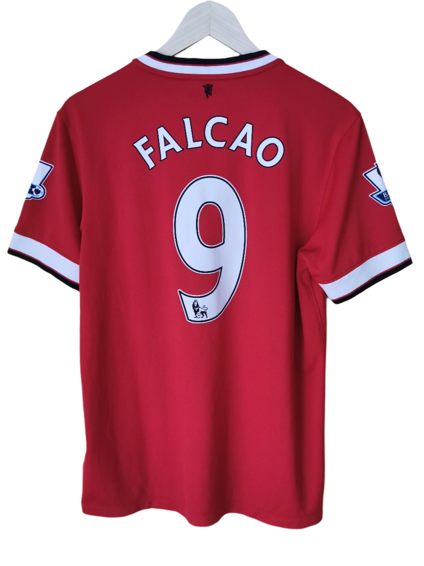 2014 Man United Home 'Falcao 9', Medium - footballshirts.ie
