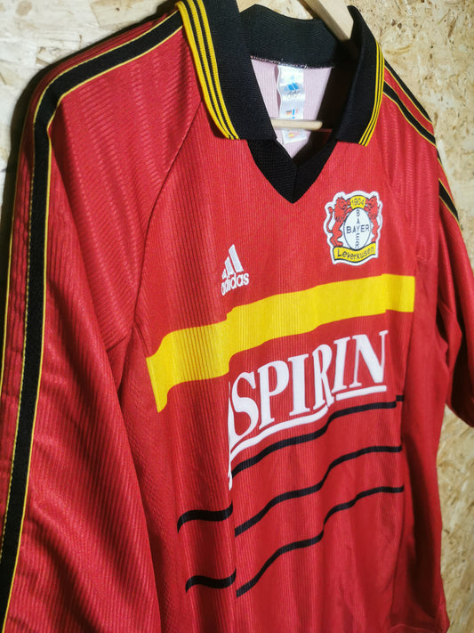 Authentic 1998 Bayer Leverkusen Home 'Ze Roberto 8' (Image 2)