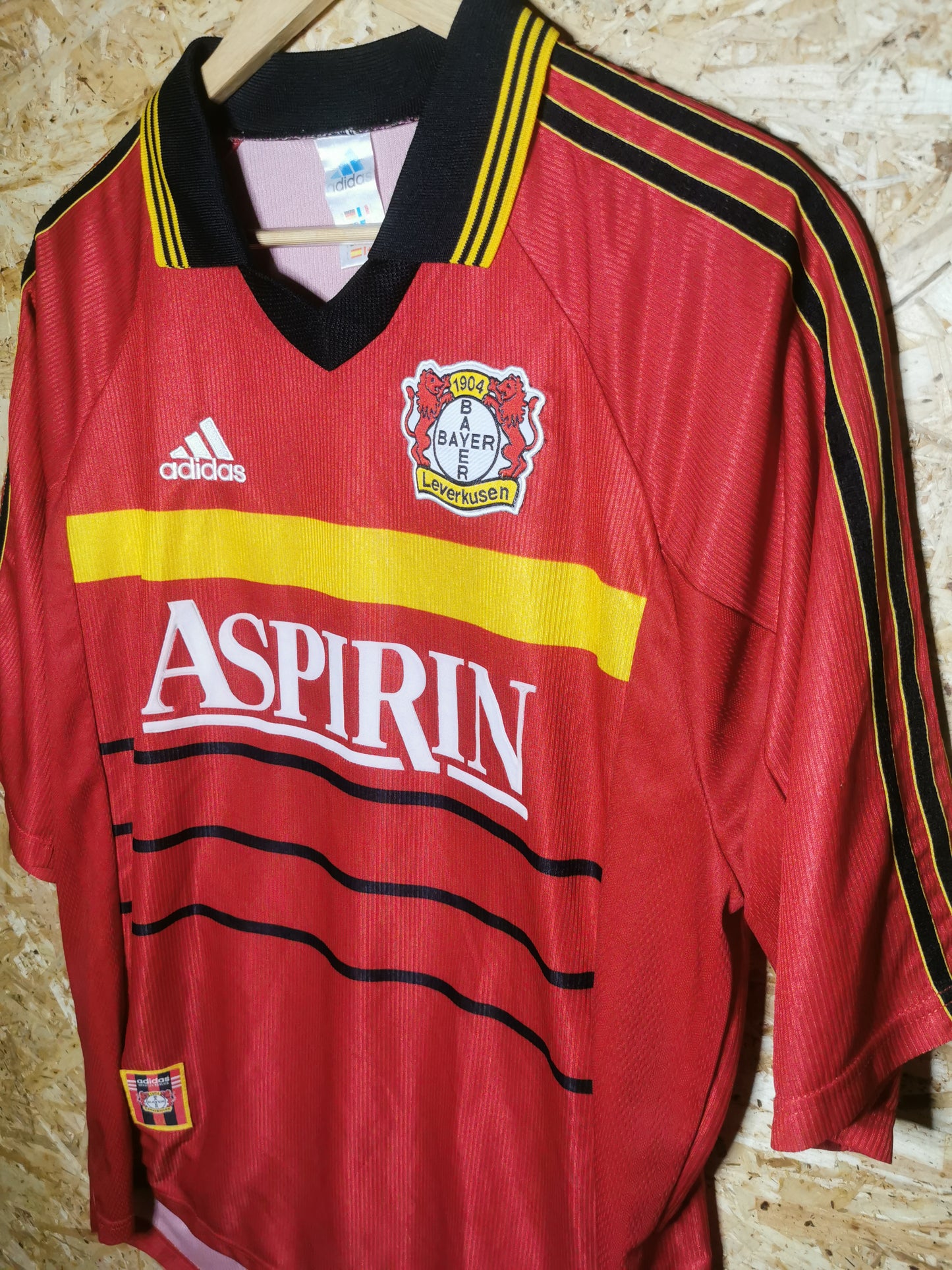 1998 Bayer Leverkusen Home 'Ze Roberto 8', Large