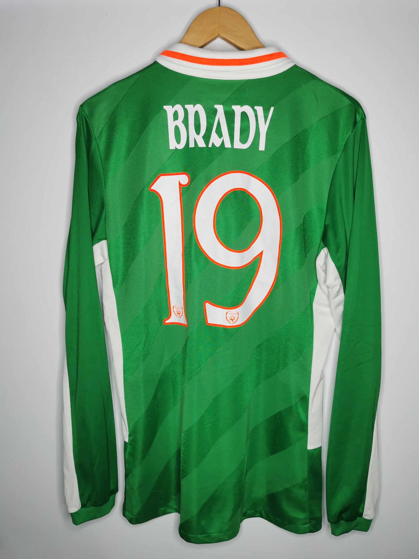 2016 Ireland Home Long Sleeve Player Spec 'Brady 19', Medium