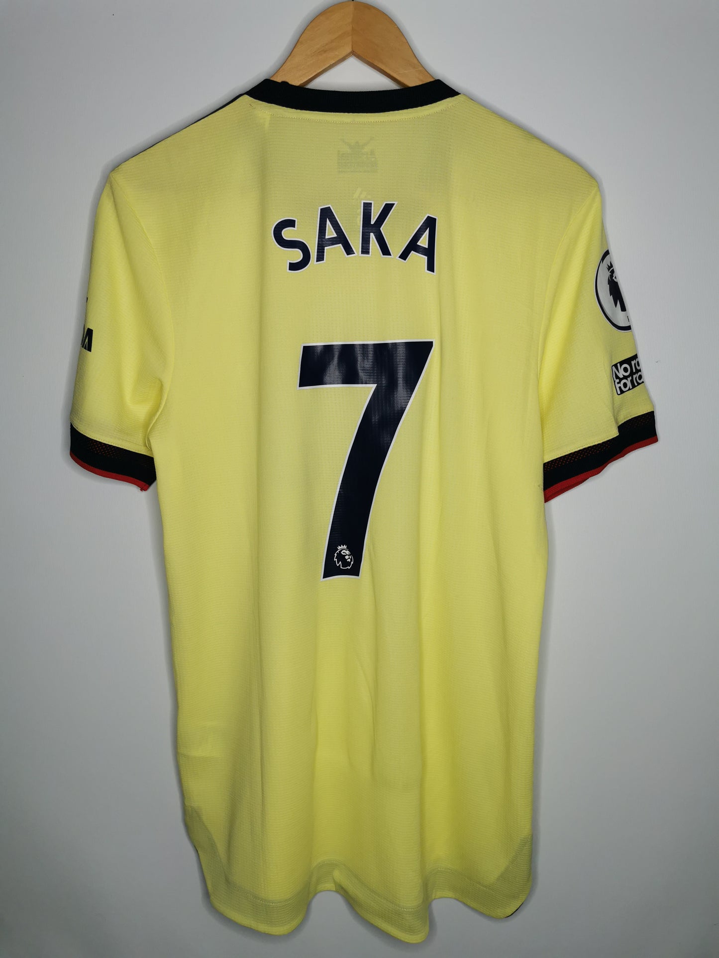 2021 Arsenal Away Bukayo Saka Premier League Kitroom Issued, Size 6 (Medium), BNWT