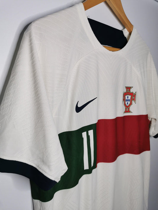 Authentic Portugal 2022 Nike Away Short Sleeve Player Spec Football Shirt 'Joao Felix 11' (Image 2)