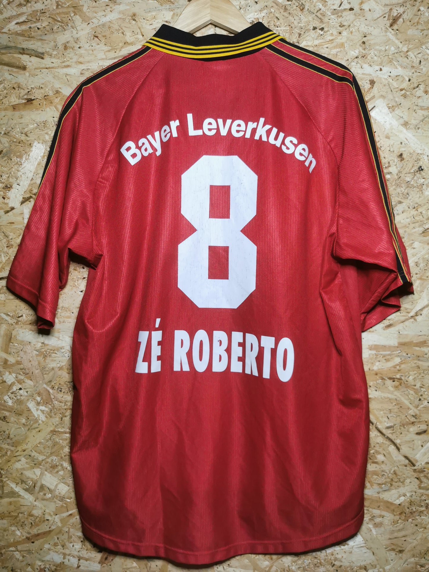 1998 Bayer Leverkusen Home 'Ze Roberto 8', Large