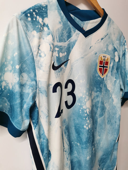 Authentic 2020 Norway Away 'Haaland 23' (Image 2)