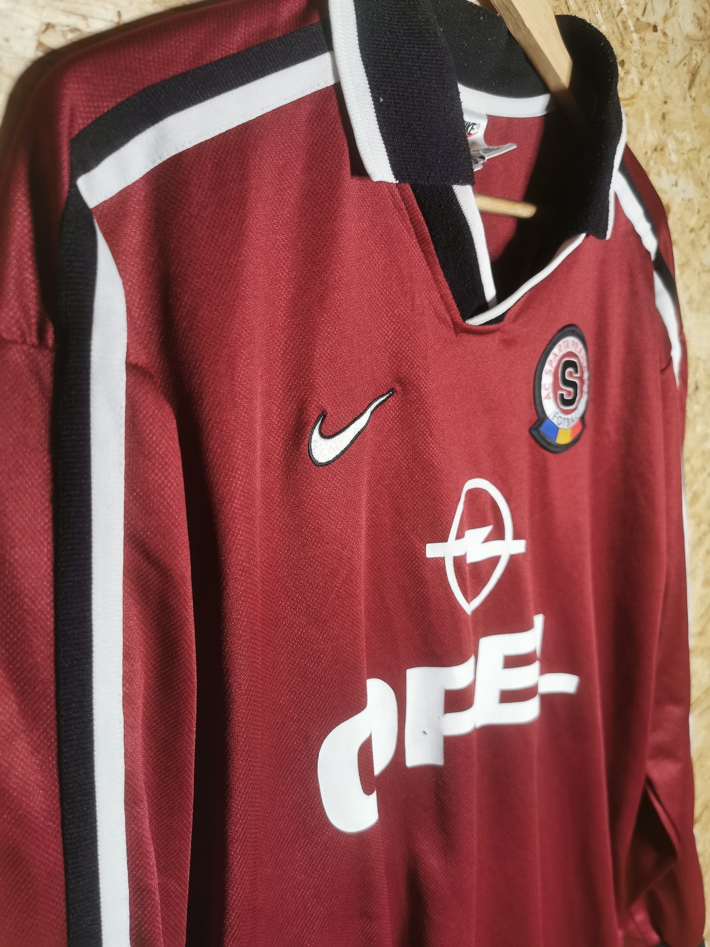 1997 Sparta Prague Home Long Sleeve, X Large