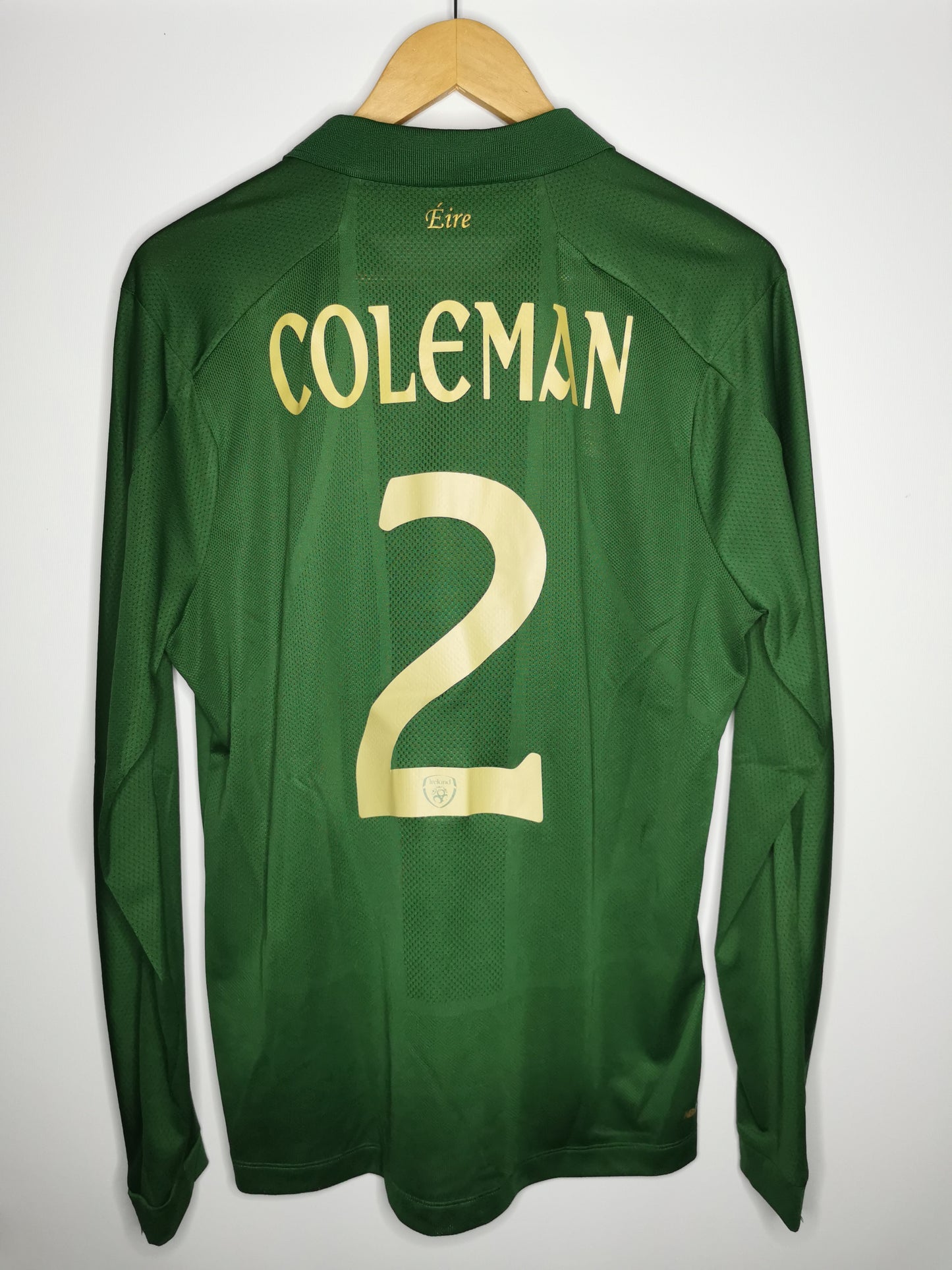2019 Ireland Home Long Sleeve Player Spec 'Coleman 2', Medium