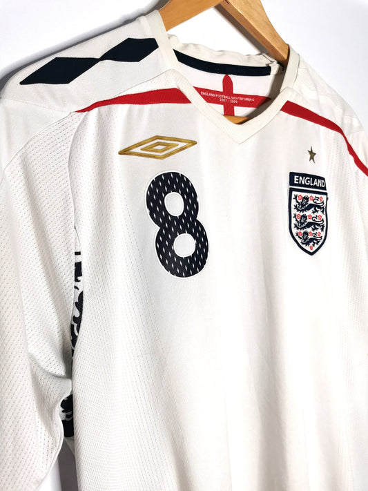 Authentic 2008 England Home 'Lampard 8' (Image 2)