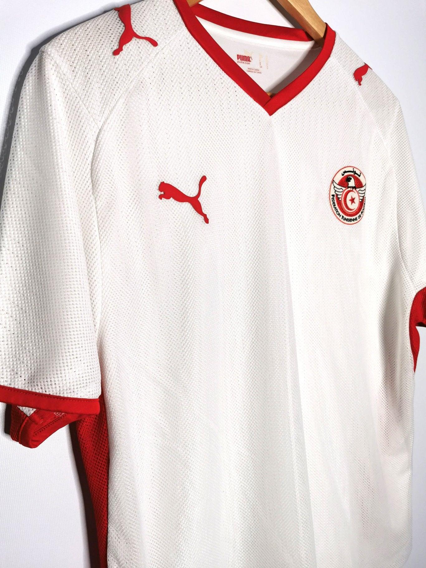 2008 Tunisia Home Player Spec, Large - footballshirts.ie