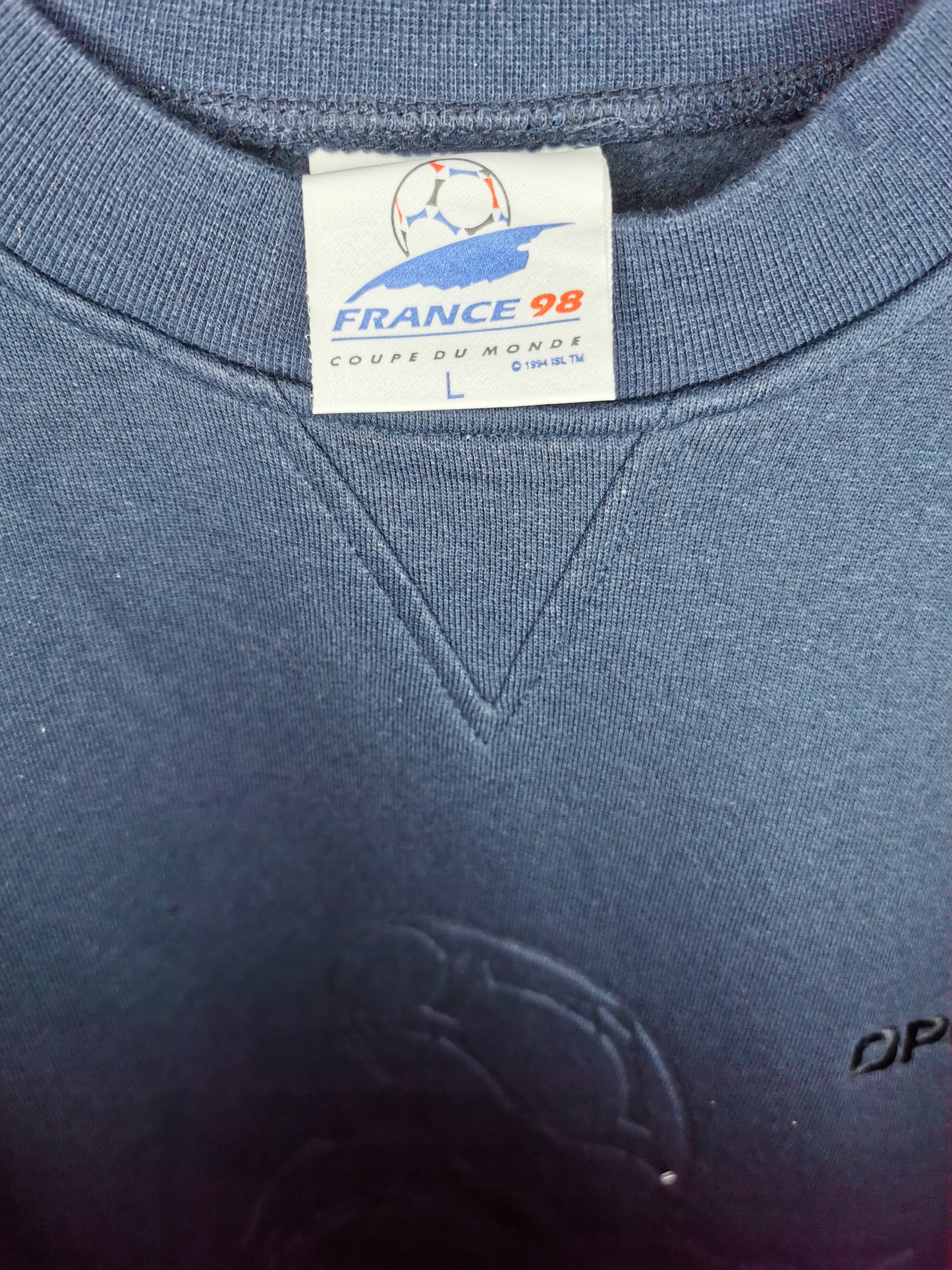 1998 France World Cup Sweatshirt, Large