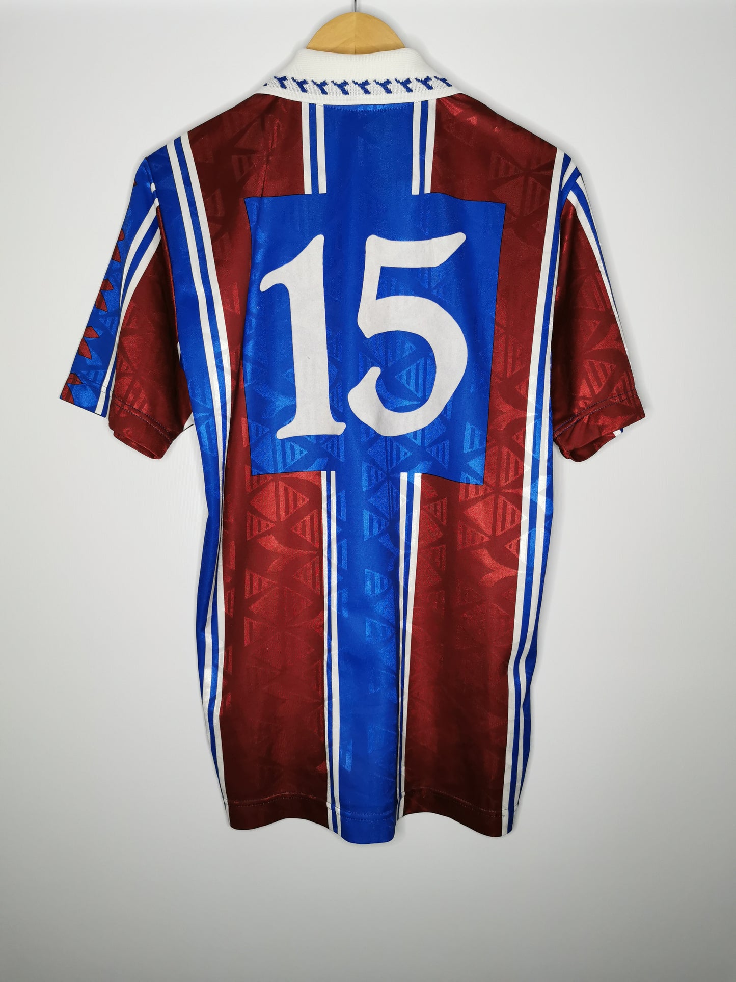 1995 Rapid Vienna Away Sponsorless Match Issued #15, Medium