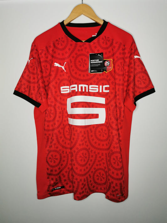2020 Stade Rennes Home, X Large, BNWT - footballshirts.ie