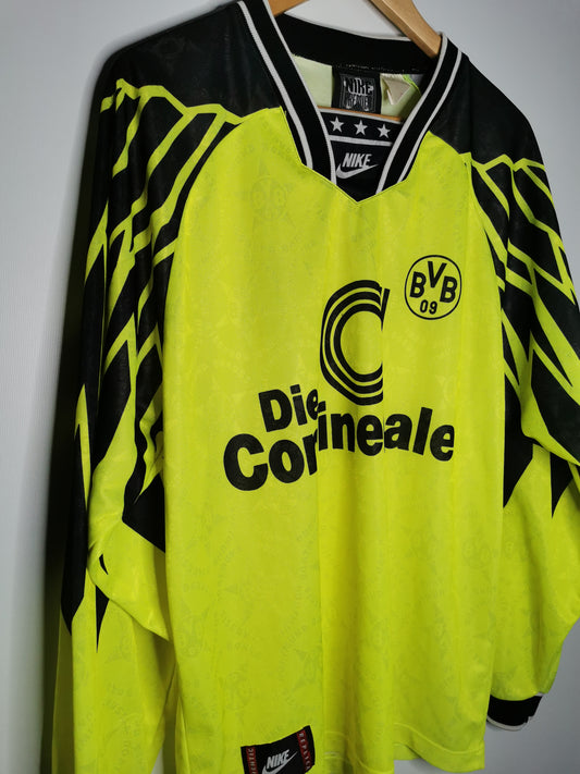 Authentic 1994 Borussia Dortmund Home Long Sleeve (Image 2)