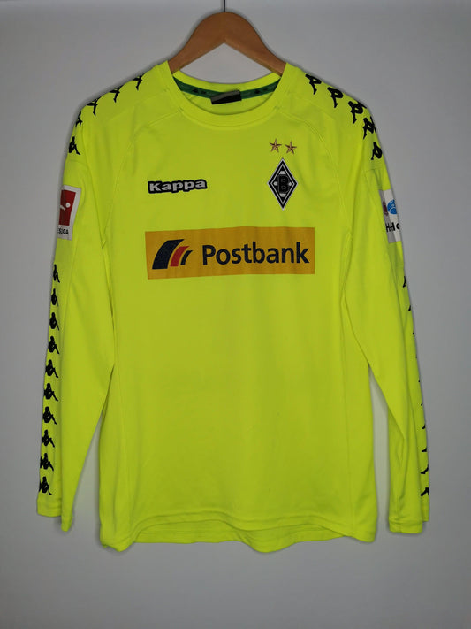 2017 Borussia Monchengladbach Goalkeeper Long Sleeve 'Sommer 1', Small - footballshirts.ie
