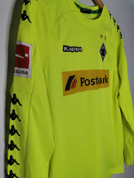 Authentic Borussia Monchengladbach 2017 Kappa Goalkeeper Long Sleeve Football Shirt 'Sommer 1' (Image 2)