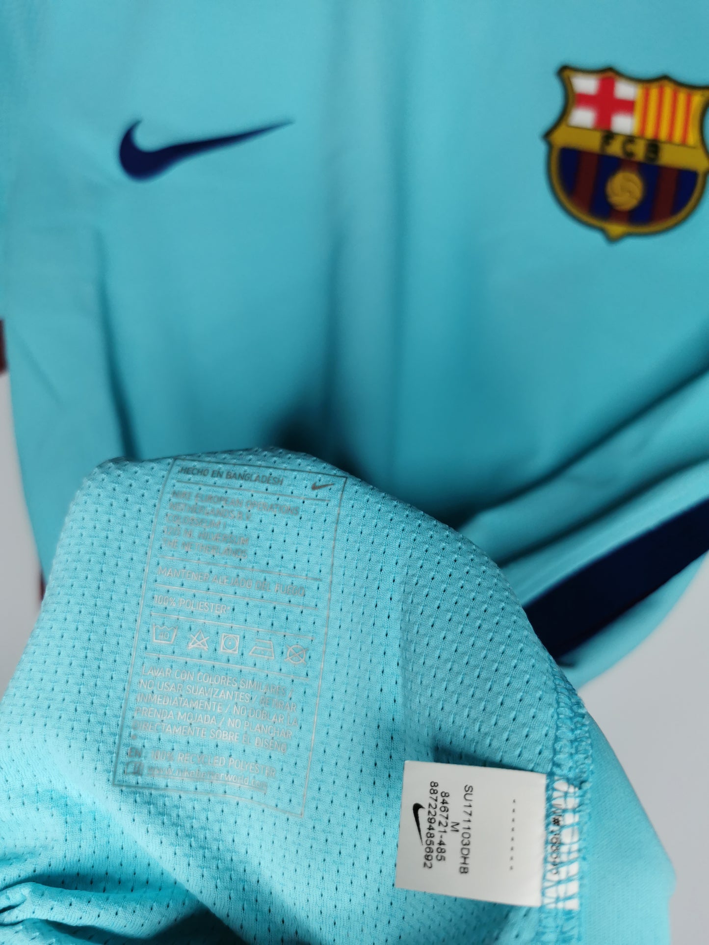 2017 Barcelona Away Kitoom Issue Sponsorless, Medium