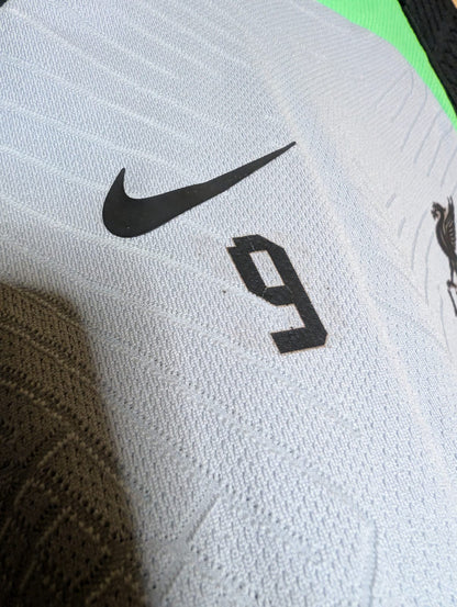 2022 Liverpool Player Issue Training Top #9, Medium (tight fit)
