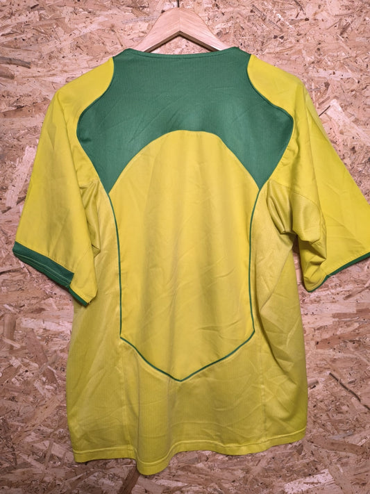 Authentic 2004 Brazil Home (Rear View)