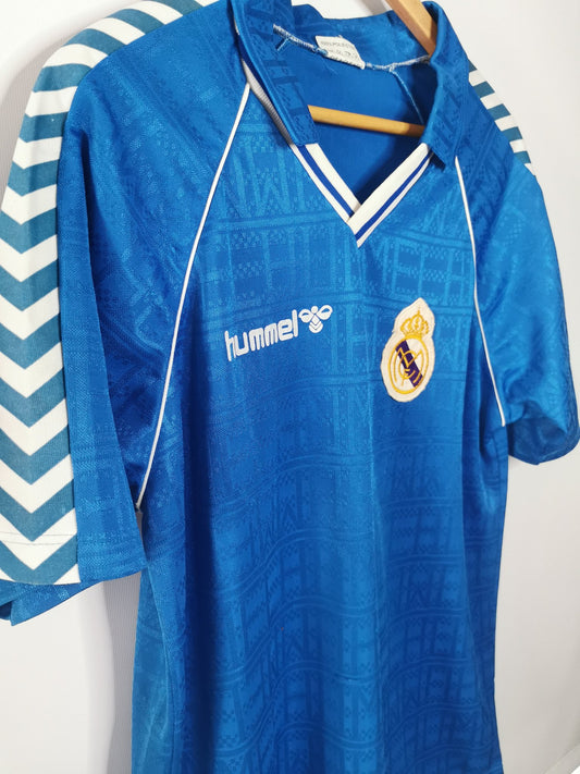 Authentic 1988 Real Madrid Away #9 (Image 2)